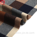 plaid check woven woolen fabric for Shirt clothing